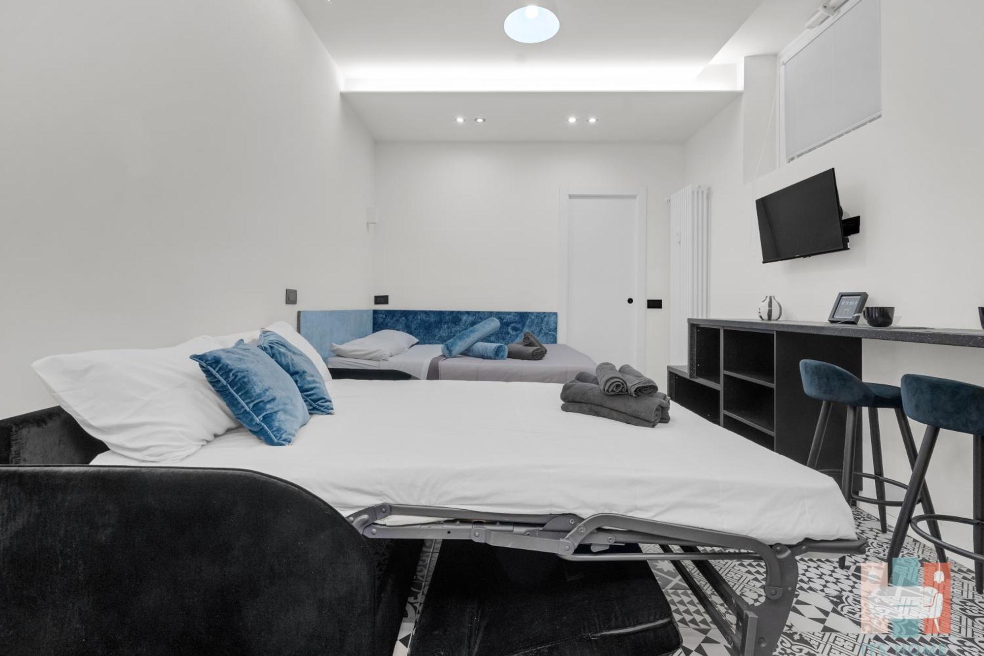 Pab60 -Crescenzago-Luxury Blue House Lägenhet Milano Exteriör bild